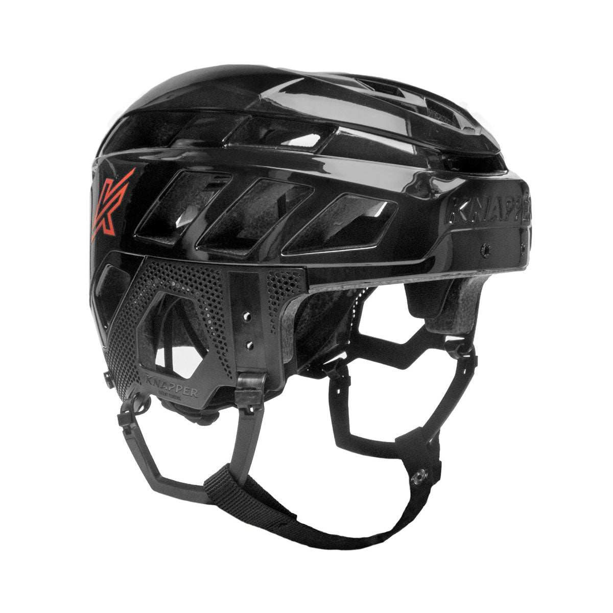 Knapper AK5 ball hockey/dek hockey helmet black