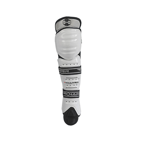 Knapper AK5 junior ball hockey/dek hockey shin pads white