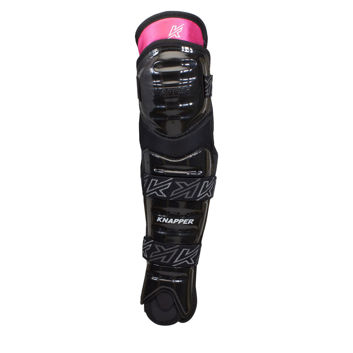 Knapper AK5 ball hockey/dek hockey shin pads black&pink