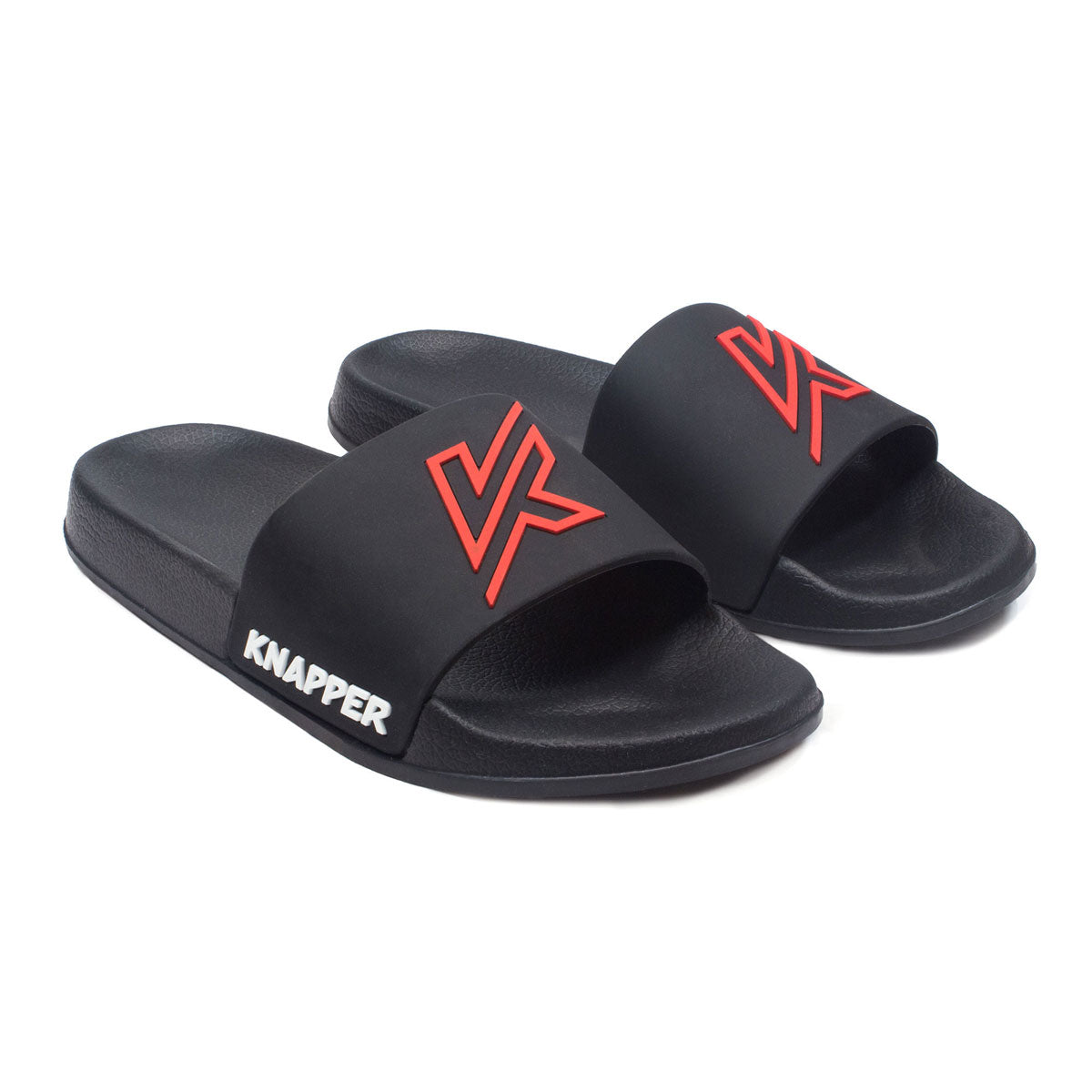Knapper ball hockey/dek slippers sandals black
