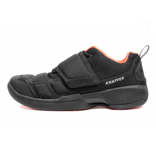 Knapper AK7 ball hockey/dek hockey shoes black - side view
