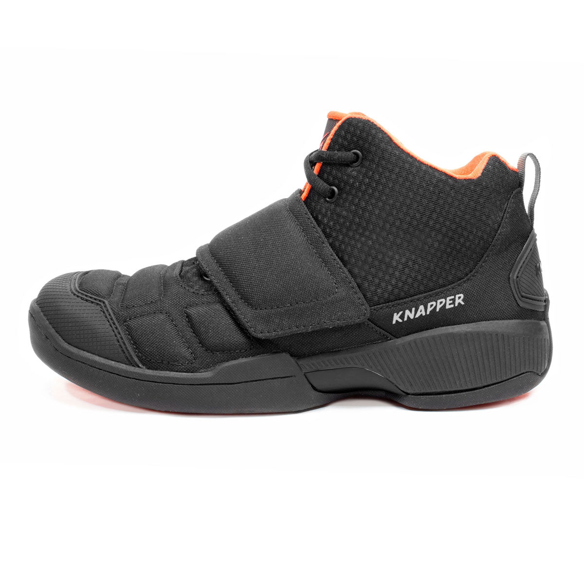 Knapper AK7 ball hockey/dek hockey mid shoes black - side view