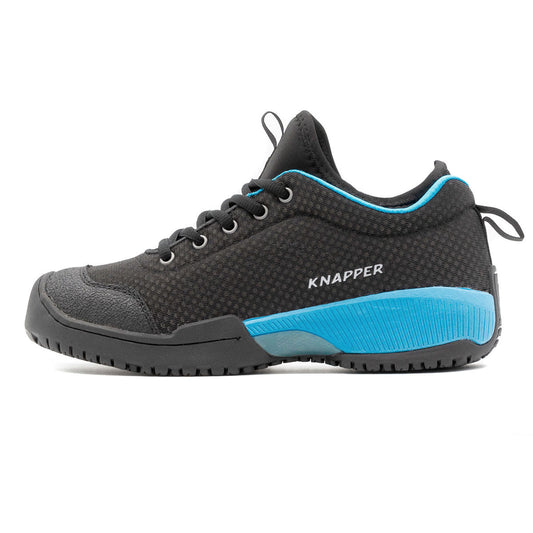 Knapper AKRain ball hockey/dek hockey rain shoes black side view