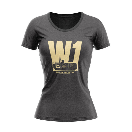 Knapper women ball hockey/dek t-shirt Knapper W1 au Bar heather grey