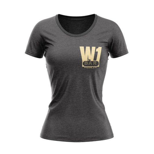 Knapper women ball hockey/dek t-shirt Knapper W1 au Bar small heather grey